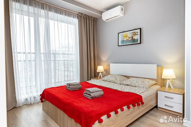 

Квартира-студия, 33 м², 2 кровати