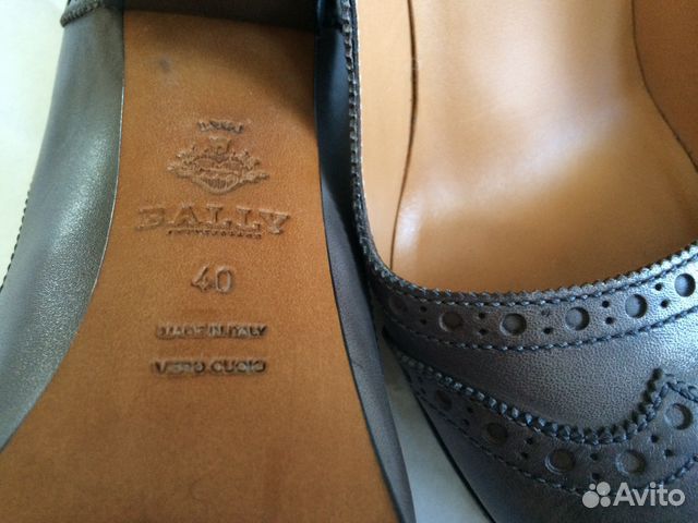 Туфли Bally, бу несколько раз, 40 размер