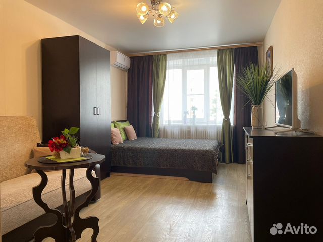 

1-к. квартира, 32 м², 2 кровати