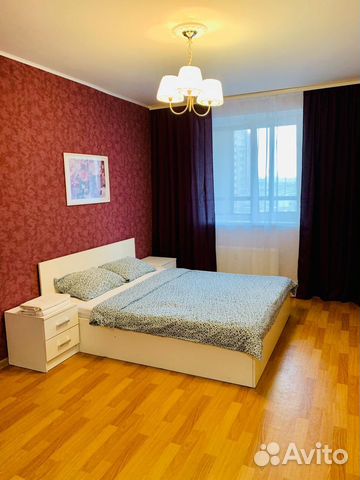 

1-к. квартира, 38 м², 2 кровати