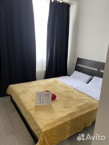 

1-к. квартира, 45 м², 3 кровати