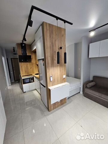 

Квартира-студия, 30 м², 2 кровати