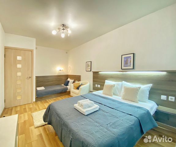 

1-к. квартира, 35 м², 3 кровати