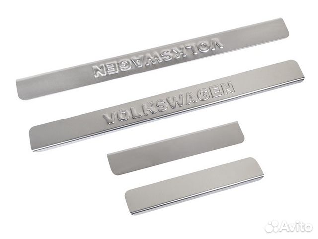 Накладки на пороги VW Touareg / Фольксваген Туарег