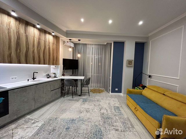 

Квартира-студия, 36 м², 2 кровати