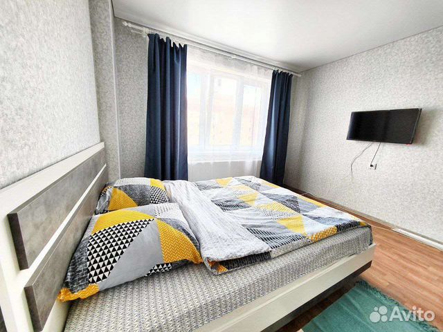 

1-к. квартира, 40 м², 2 кровати