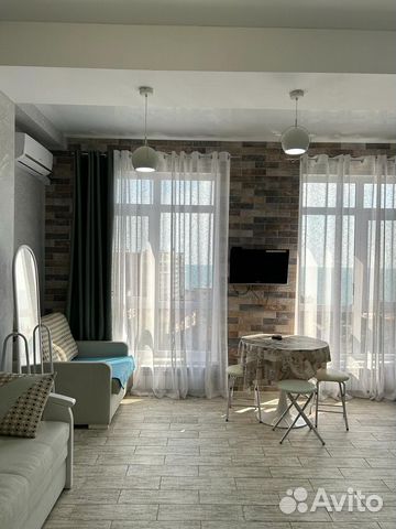 

Квартира-студия, 25 м², 2 кровати