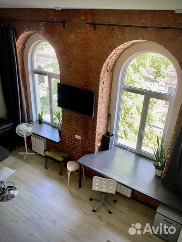 

Квартира-студия, 28 м², 3 кровати