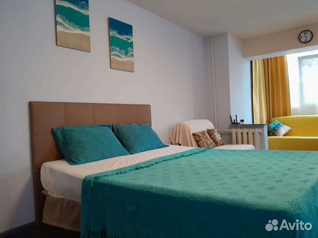 

Квартира-студия, 36 м², 3 кровати