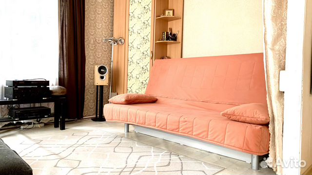 

1-к. квартира, 38 м², 2 кровати