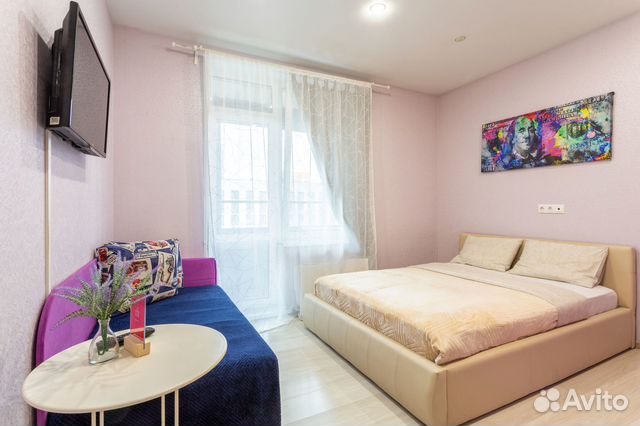 

Квартира-студия, 24 м², 2 кровати