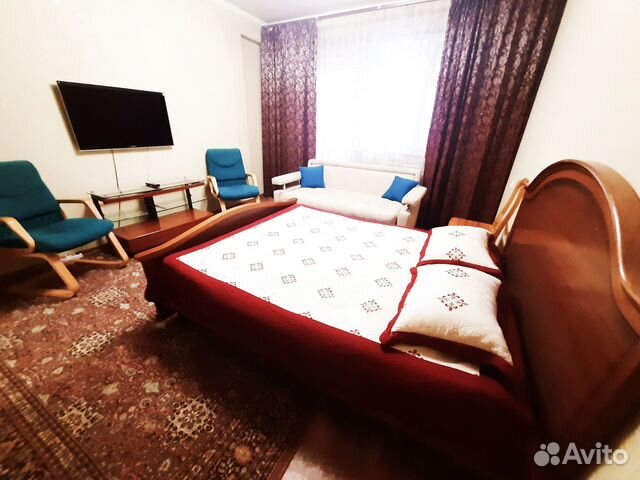 

1-к. квартира, 40 м², 2 кровати