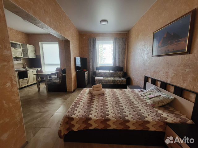 

1-к. квартира, 35 м², 3 кровати