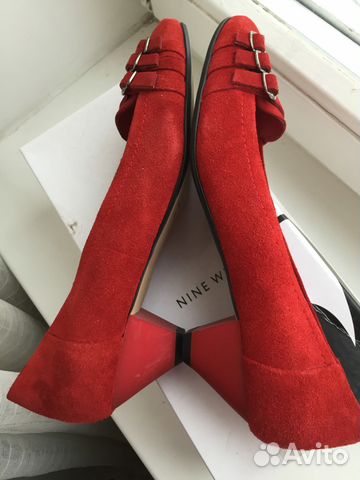Новые туфли Nine West, замша, 38-38.5