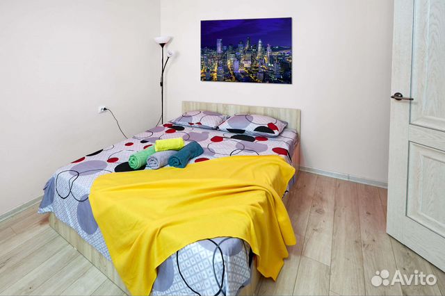 

1-к. квартира, 40 м², 3 кровати