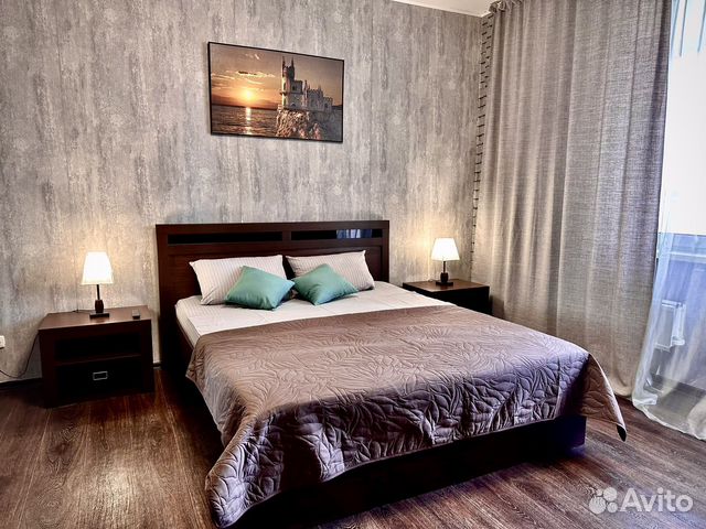 

1-к. квартира, 40 м², 2 кровати
