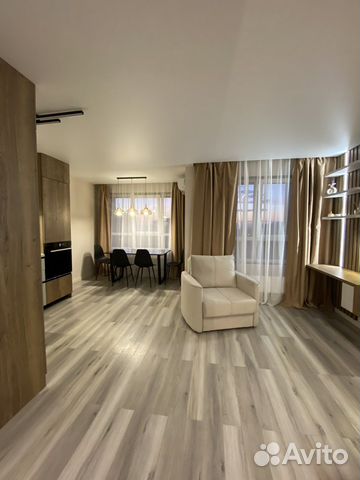 

Квартира-студия, 35,5 м², 3 кровати