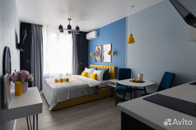 

Квартира-студия, 23 м², 1 кровать