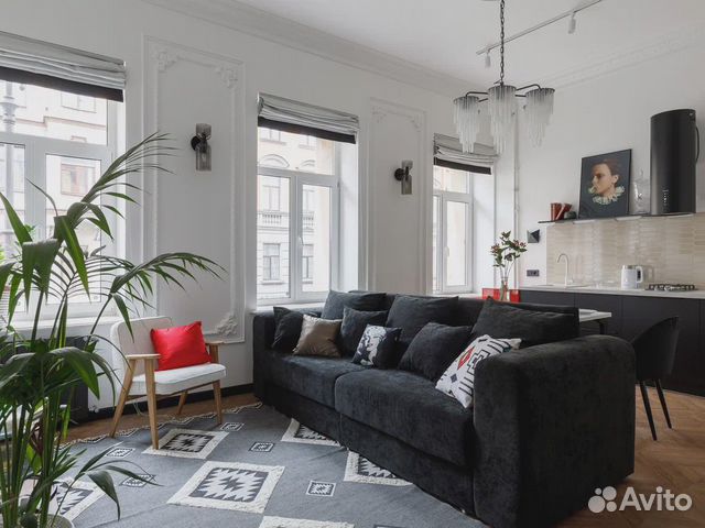 

Квартира-студия, 37 м², 2 кровати