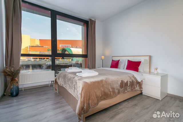 

Квартира-студия, 32 м², 2 кровати
