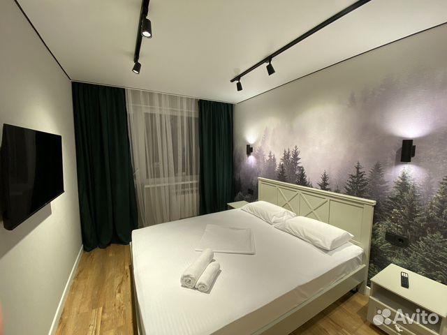 

1-к. квартира, 70 м², 2 кровати