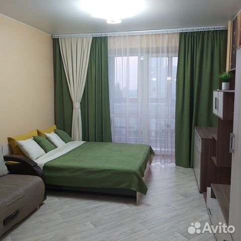 

Квартира-студия, 38 м², 2 кровати