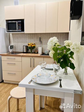 

Квартира-студия, 27,5 м², 2 кровати