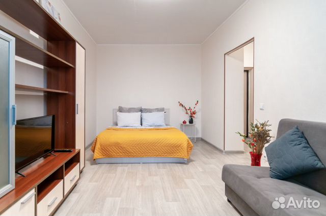

1-к. квартира, 40 м², 2 кровати