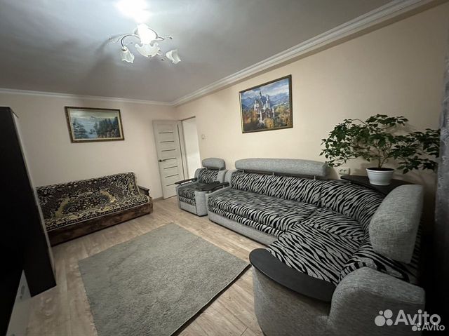 

1-к. квартира, 45 м², 2 кровати