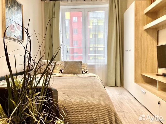 

1-к. квартира в апарт-отеле, 42 м², 2 кровати