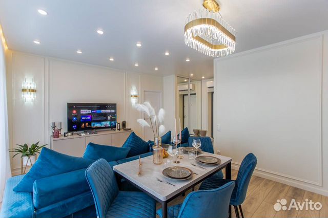 

1-к. квартира, 50 м², 2 кровати
