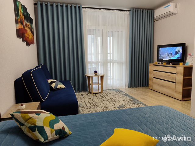 

1-к. квартира, 39,1 м², 3 кровати