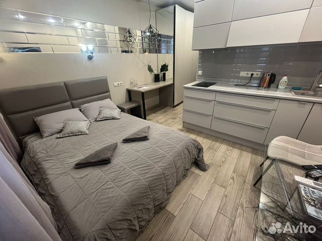

Квартира-студия, 28 м², 1 кровать