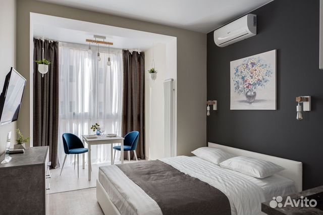 

Квартира-студия, 23 м², 1 кровать