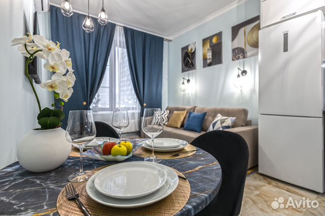 

1-к. квартира, 56 м², 3 кровати