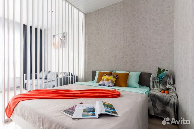 

Квартира-студия, 41 м², 2 кровати