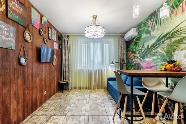 

Квартира-студия, 38 м², 2 кровати
