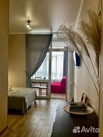 

Квартира-студия, 33 м², 2 кровати