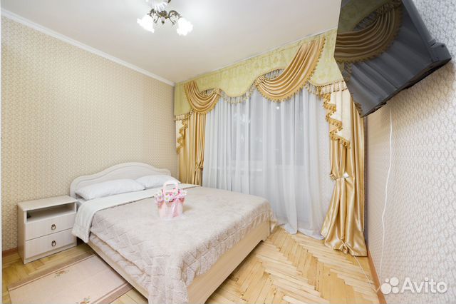 

1-к. квартира, 45 м², 2 кровати