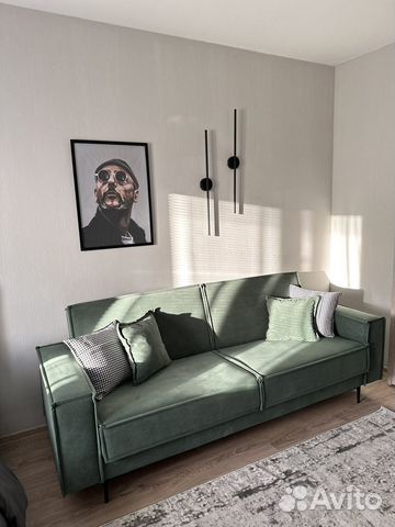 

1-к. квартира, 40 м², 2 кровати