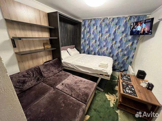 

Квартира-студия, 17 м², 1 кровать