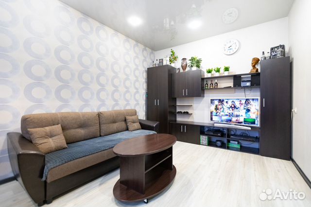

1-к. квартира, 40 м², 2 кровати