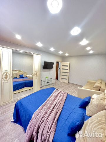 

1-к. квартира, 43 м², 2 кровати