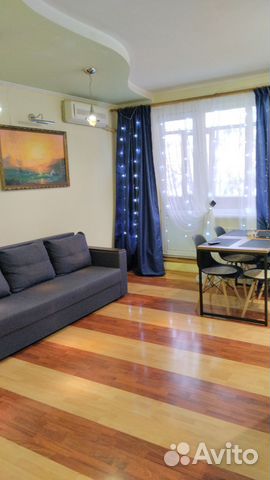 

1-к. квартира, 48 м², 3 кровати