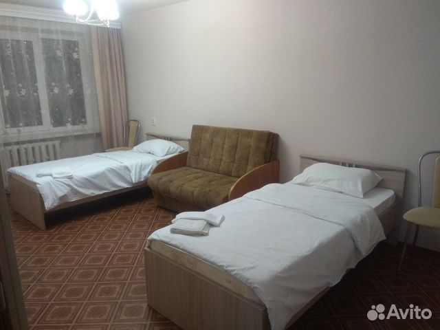 

1-к. квартира, 44 м², 3 кровати
