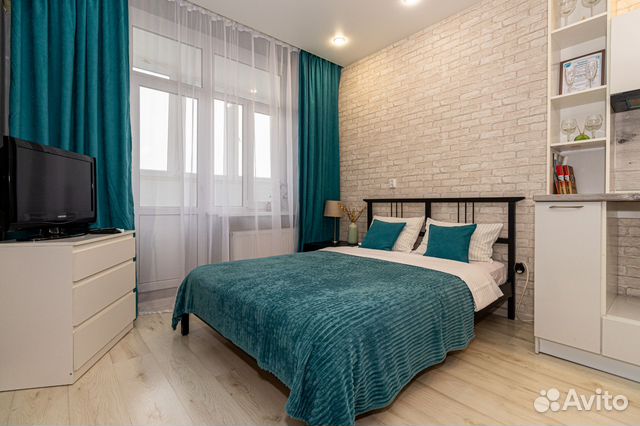 

Квартира-студия, 28 м², 1 кровать