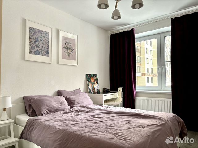 

1-к. квартира, 32 м², 2 кровати