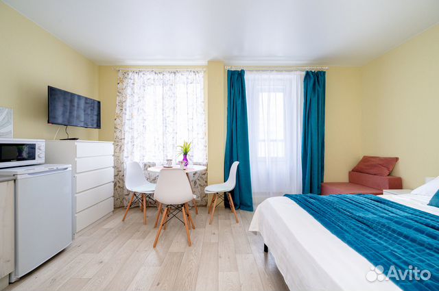 

Квартира-студия, 26 м², 1 кровать