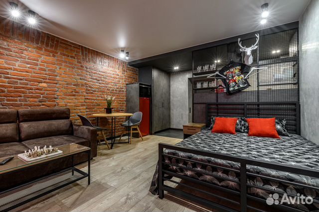 

Квартира-студия, 25 м², 2 кровати