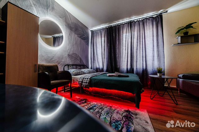 

Квартира-студия, 25 м², 2 кровати